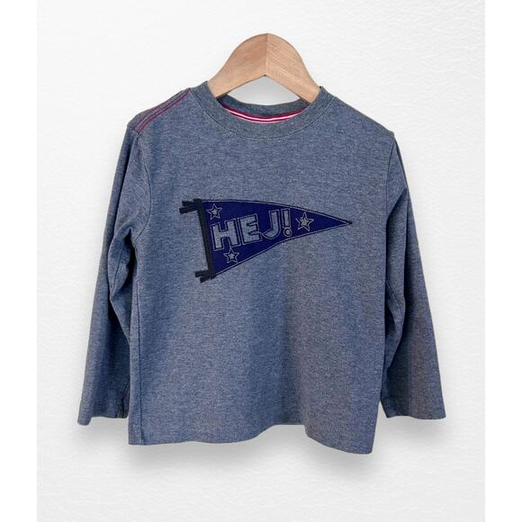 Hanna Andersson Pennant Shirt, Size 4 - Picture 3 of 6